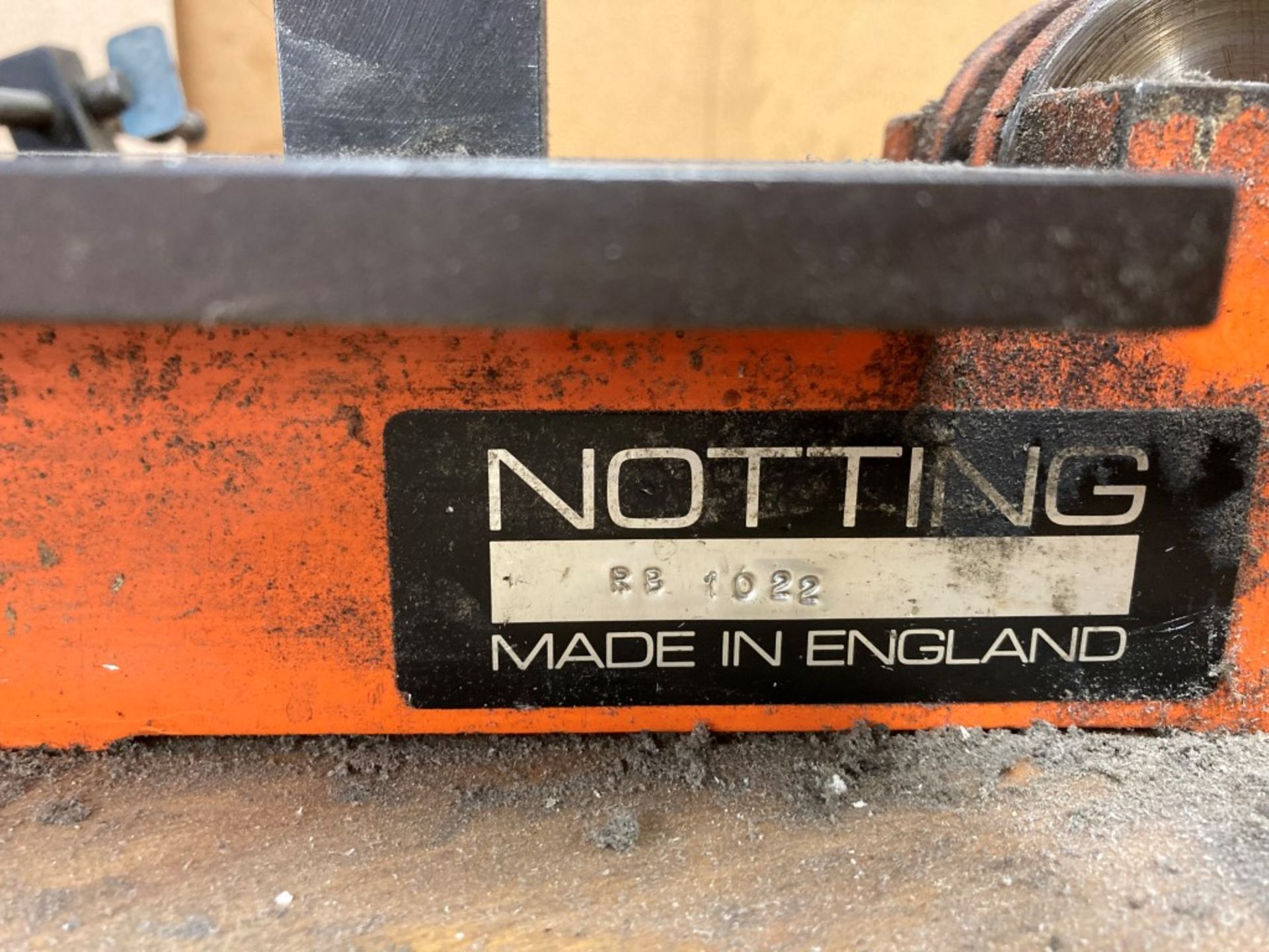 Notting manual rule bending machine - Image 3 of 3