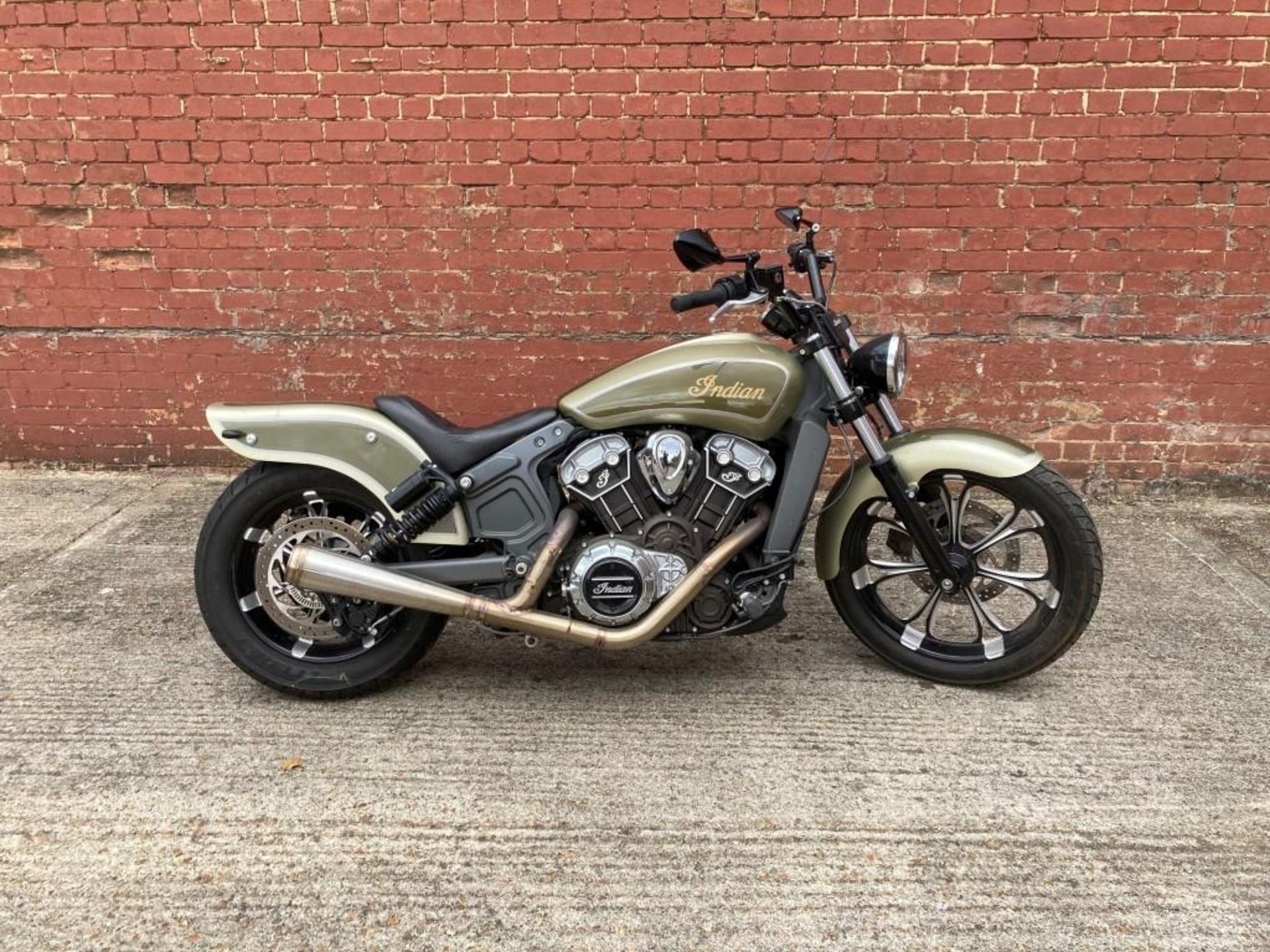 Indian Scout motorcycle - Image 2 of 10