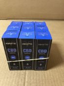 (9) 30mg Ignite CBD Drops, 1200mg CBD, Unflavoured