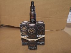 (8) 15ml Dinner Lady CBD Oral Drops, 1000mg, Tropical