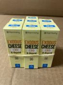 (7) 10ML Harmony Exodus Cheese CBD E-liquid, 30mg CBD