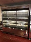 Pastorkalt Karlos 1875 M2 stainless steel multi deck display chiller