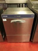 Maidaid D515WS stainless steel undercounter dish / glass washer