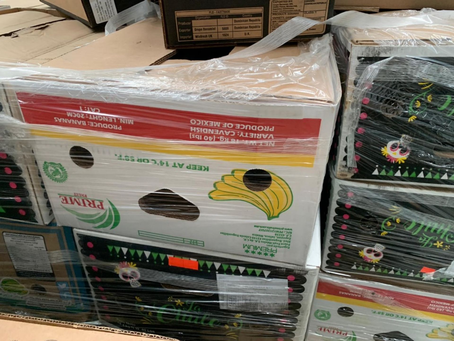Approximately 46 pallets of various branded 18kg banana storage boxes - Image 11 of 15