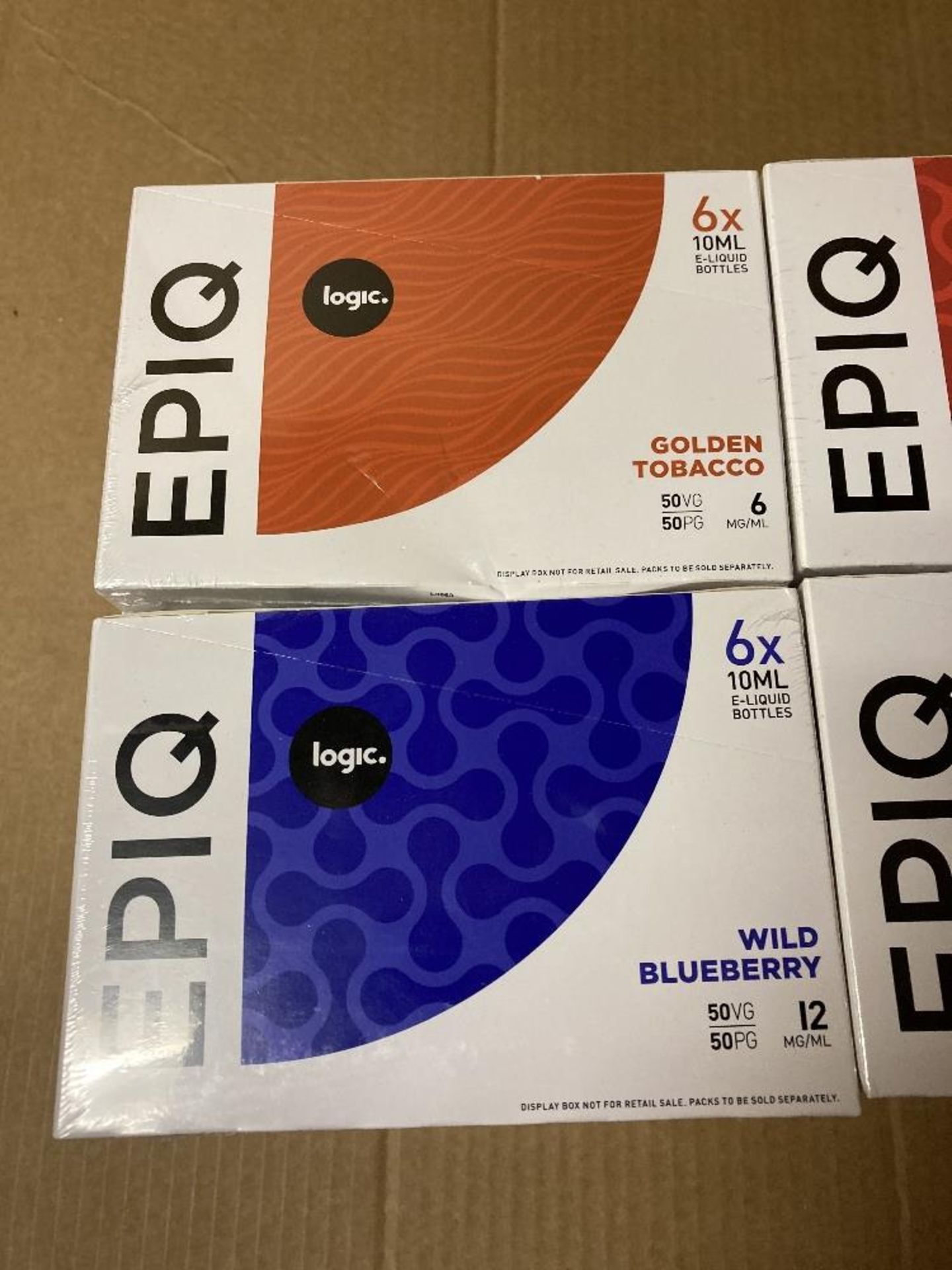 (41) EPIQ Logic E-liquid bottles, 6 x 10ml bottles per pack, assortment of flavours - Image 4 of 4