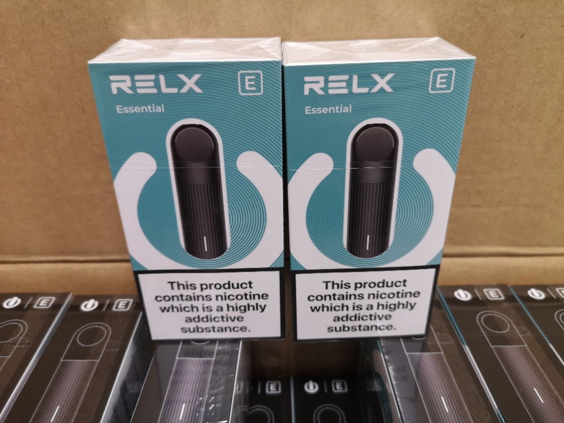 (100) RELX Essential Black Vape Pens - Image 2 of 4