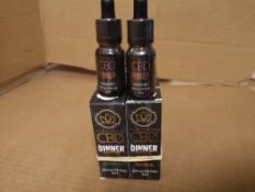 (7) 15ml Dinner Lady CBD Oral Drops, 250mg, Tropical & Peppermint