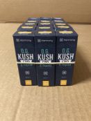 (15) 10ML Harmony O.G. Kush E-liquid, CBD, 300mg and 30mg CBD