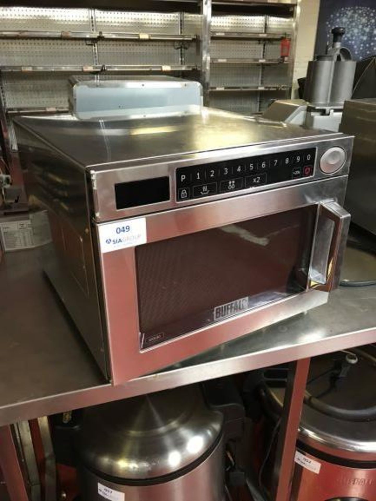 Buffalo GK640 26 Litre programmable commercial stainless steel oven - Image 2 of 3