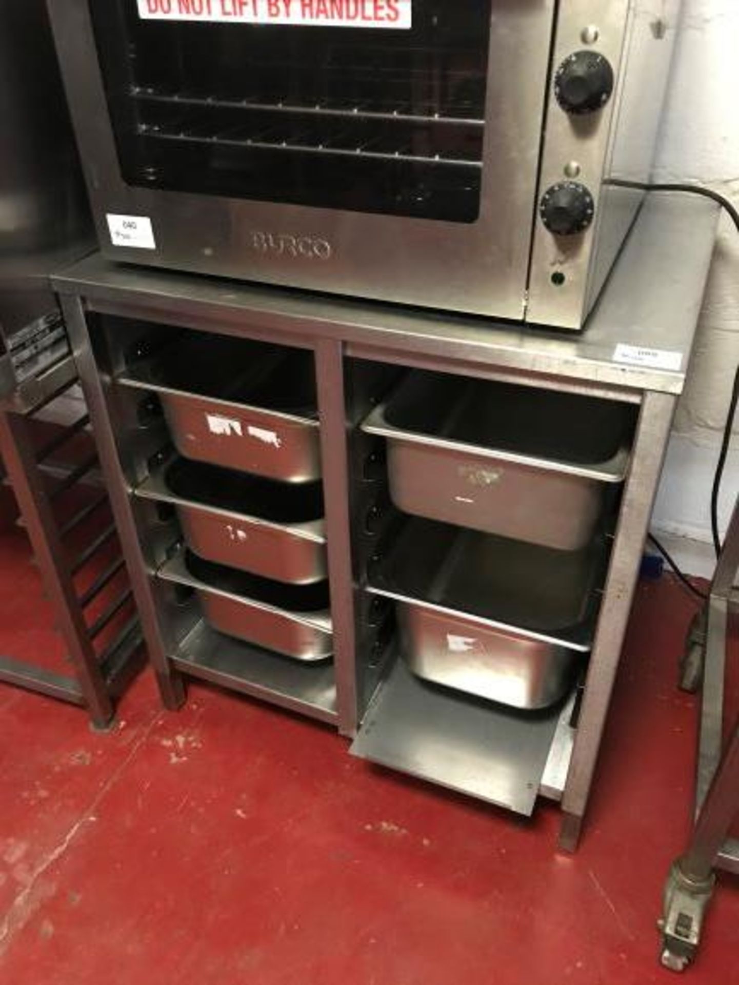 Twelve tier stainless steel baking tray rack - Image 2 of 3