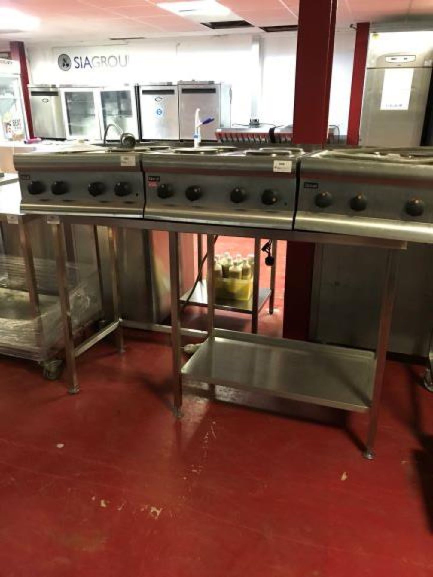 Two tier stainless steel preparation table - Image 2 of 3