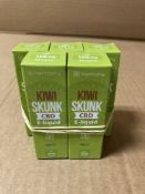 (5) 10ML Harmony Kiwi Skunk CBD E-liquid, 100mg CBD