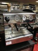 CIMe CO-02 two group stainless steel espresso machine