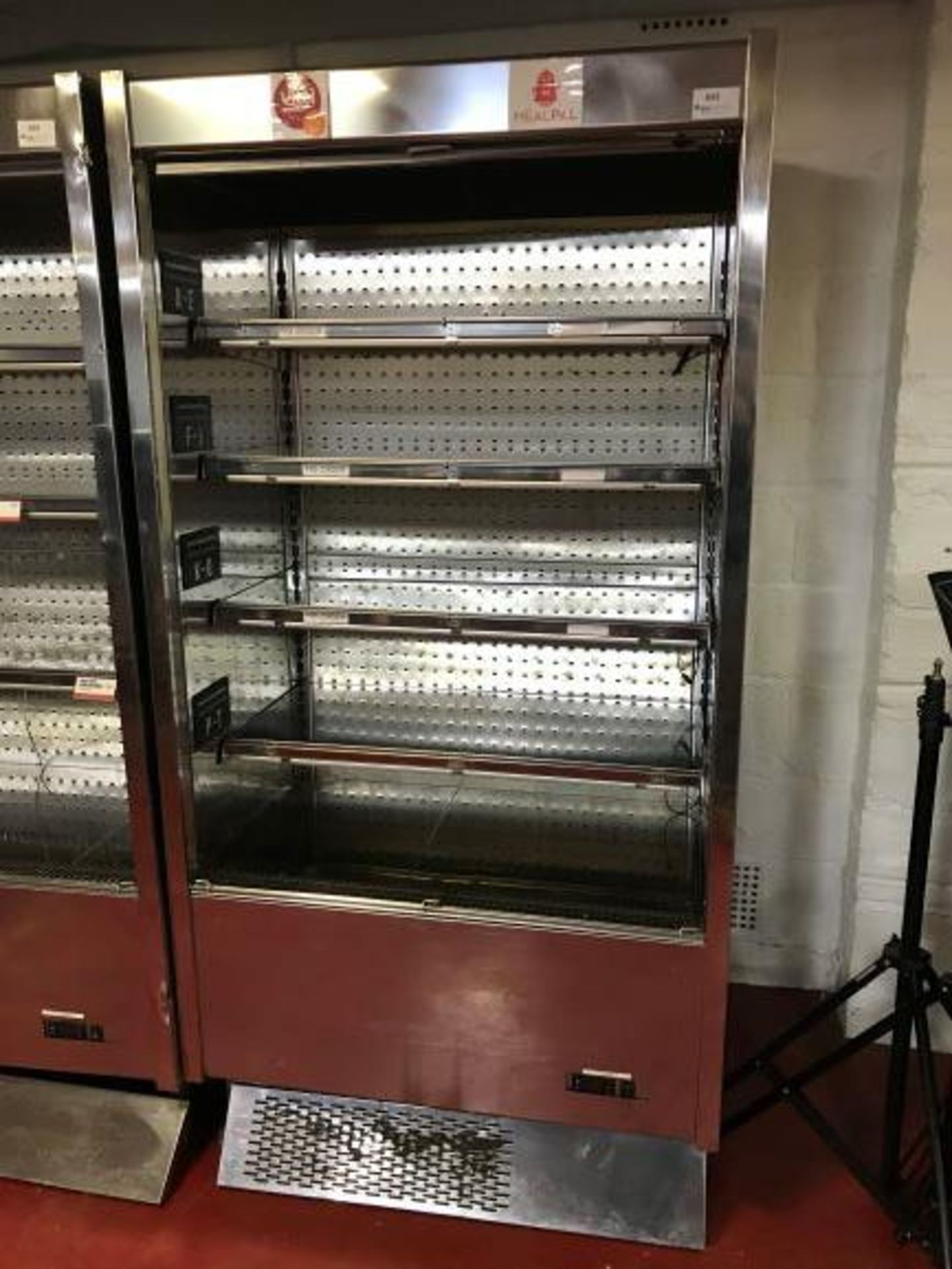 Pastorkalt Karlos 937 M2 stainless steel multi deck display chiller