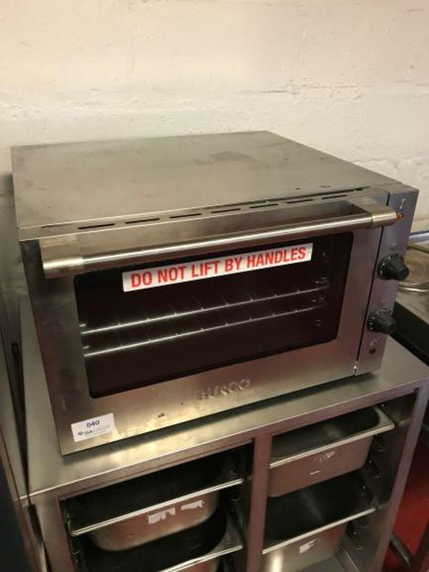Burco BC CTC002 stainless steel countertop convection oven - Image 2 of 4