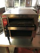 Waring Commercial CTS1000K countertop stainless steel conveyor toaster
