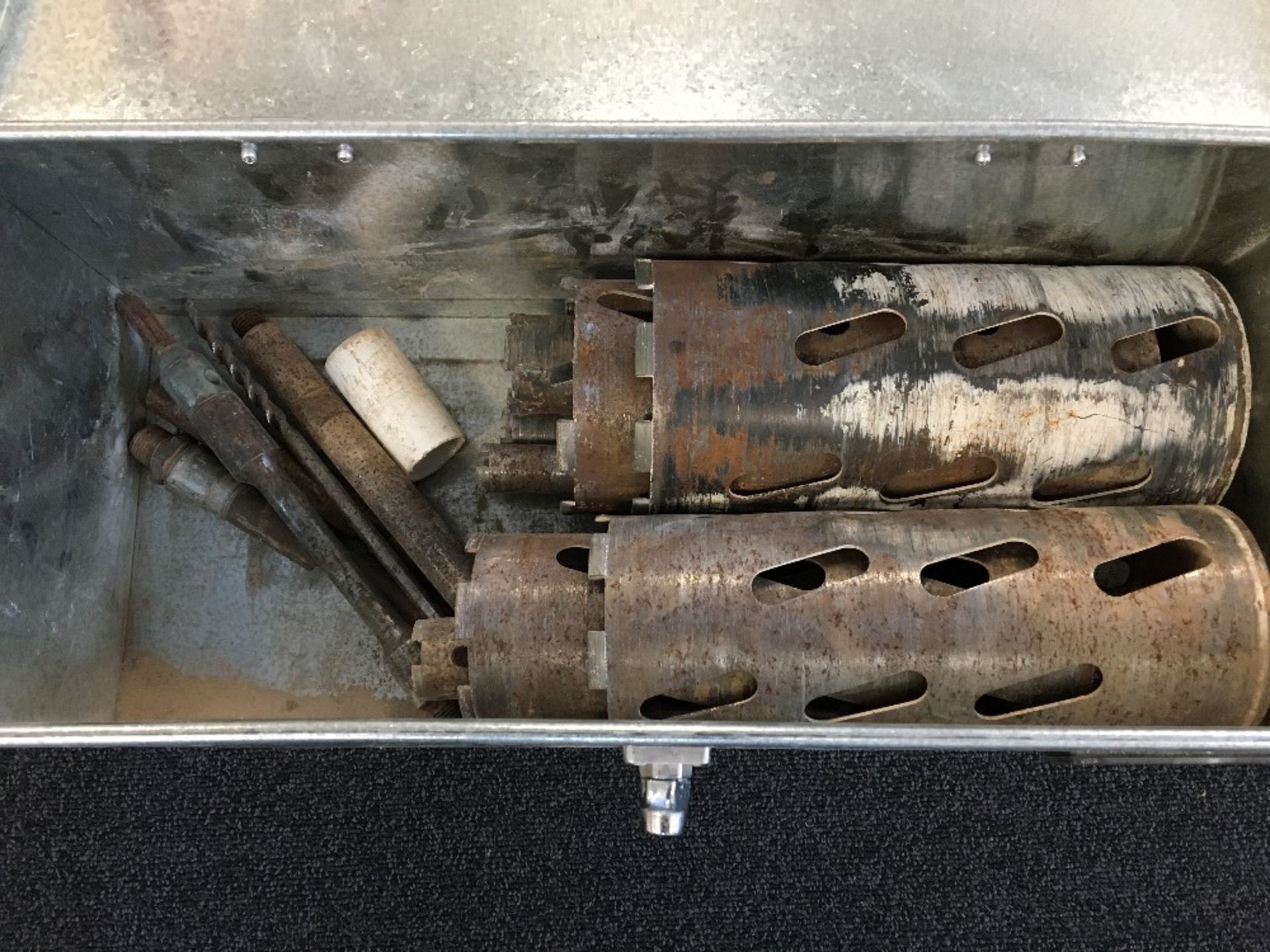 Clarke Core Drill Set with steel tool box - Image 2 of 4