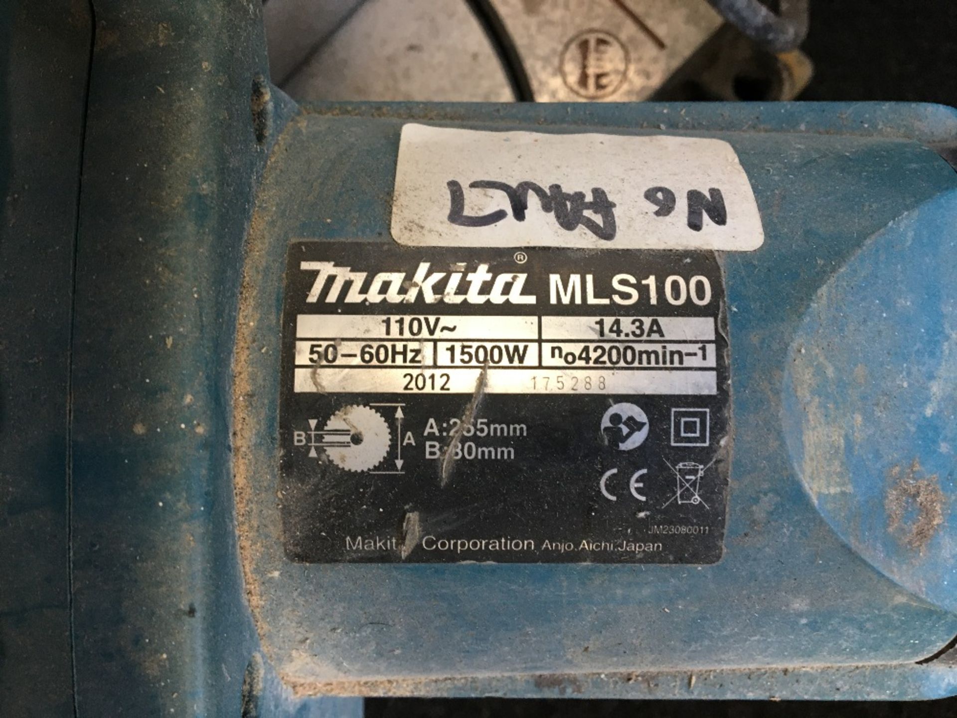 Makita MLS100 Chopsaw - Image 4 of 4