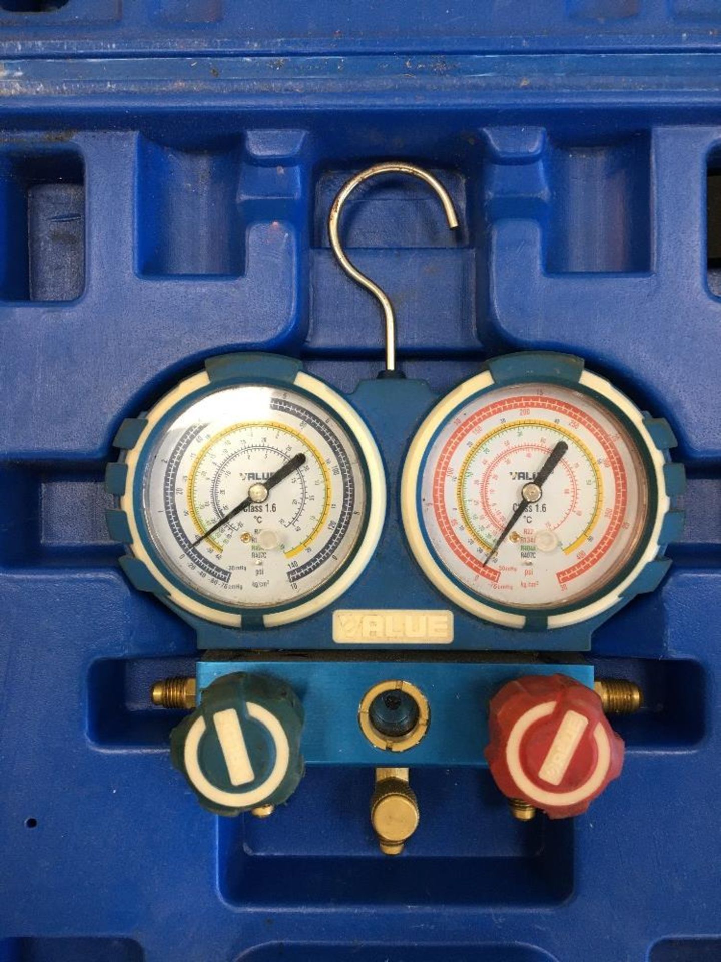 Value VMG-2-R1342 Pressure Gauge & Hoses with carry case - Image 3 of 3