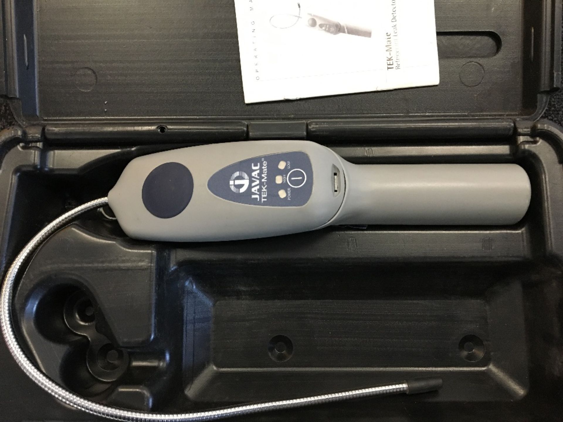 Javac Tekmate Refrigeration Leak Detector with carry case - Image 4 of 5