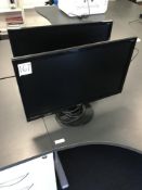 (2) Acer K242HL 22" desktop PC screens