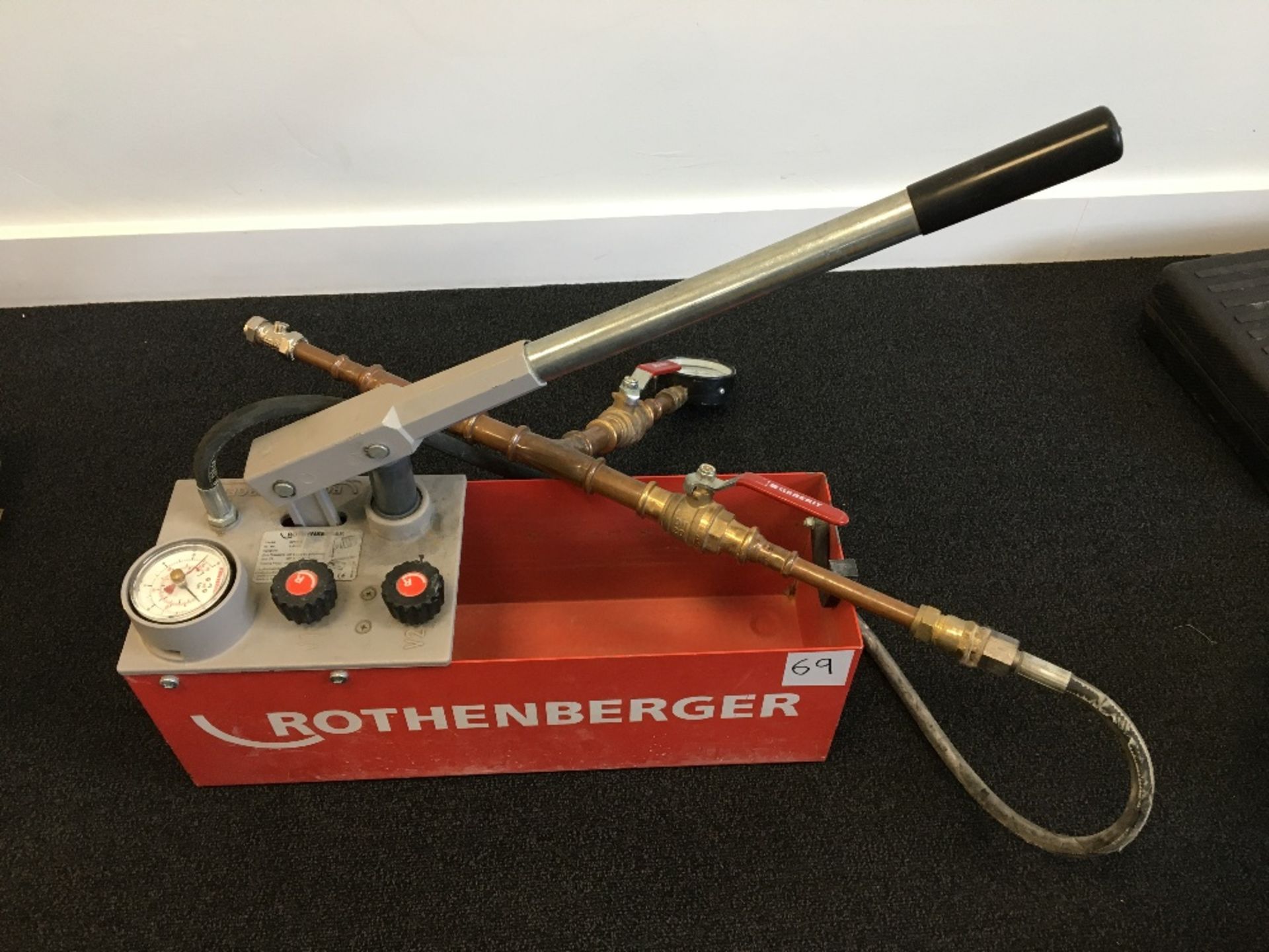 Rothenberger RP50-5 Hydraulic pressure testing pump - Image 2 of 3