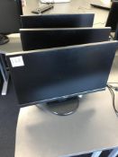 (3) Acer K22HQL 22" desktop PC screens
