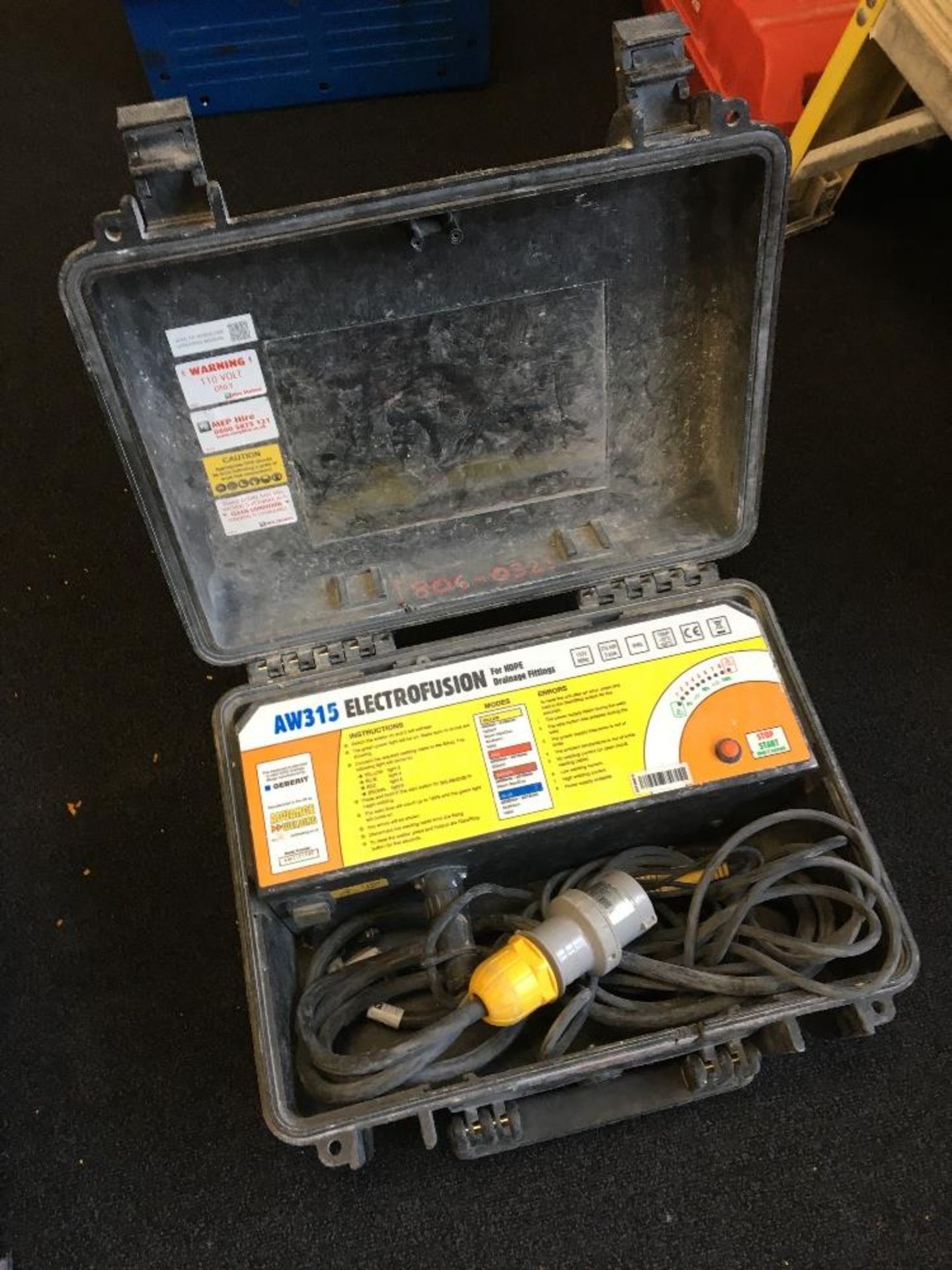 Advance Fusion Welder AW315 electrofusion with carry case - Image 3 of 4