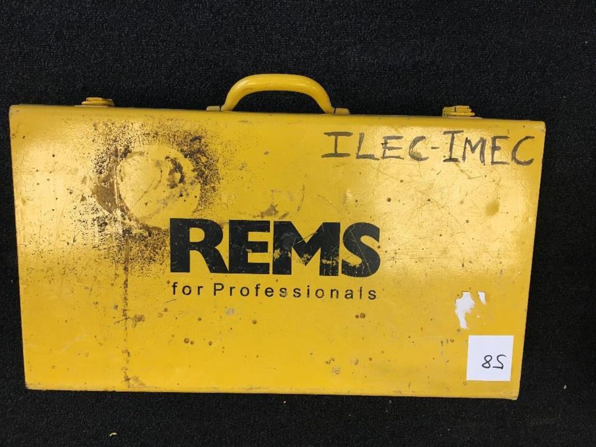 REMS Pressfit heads - 10mm, 10mm, 10mm, 15mm, 28mm with carry case