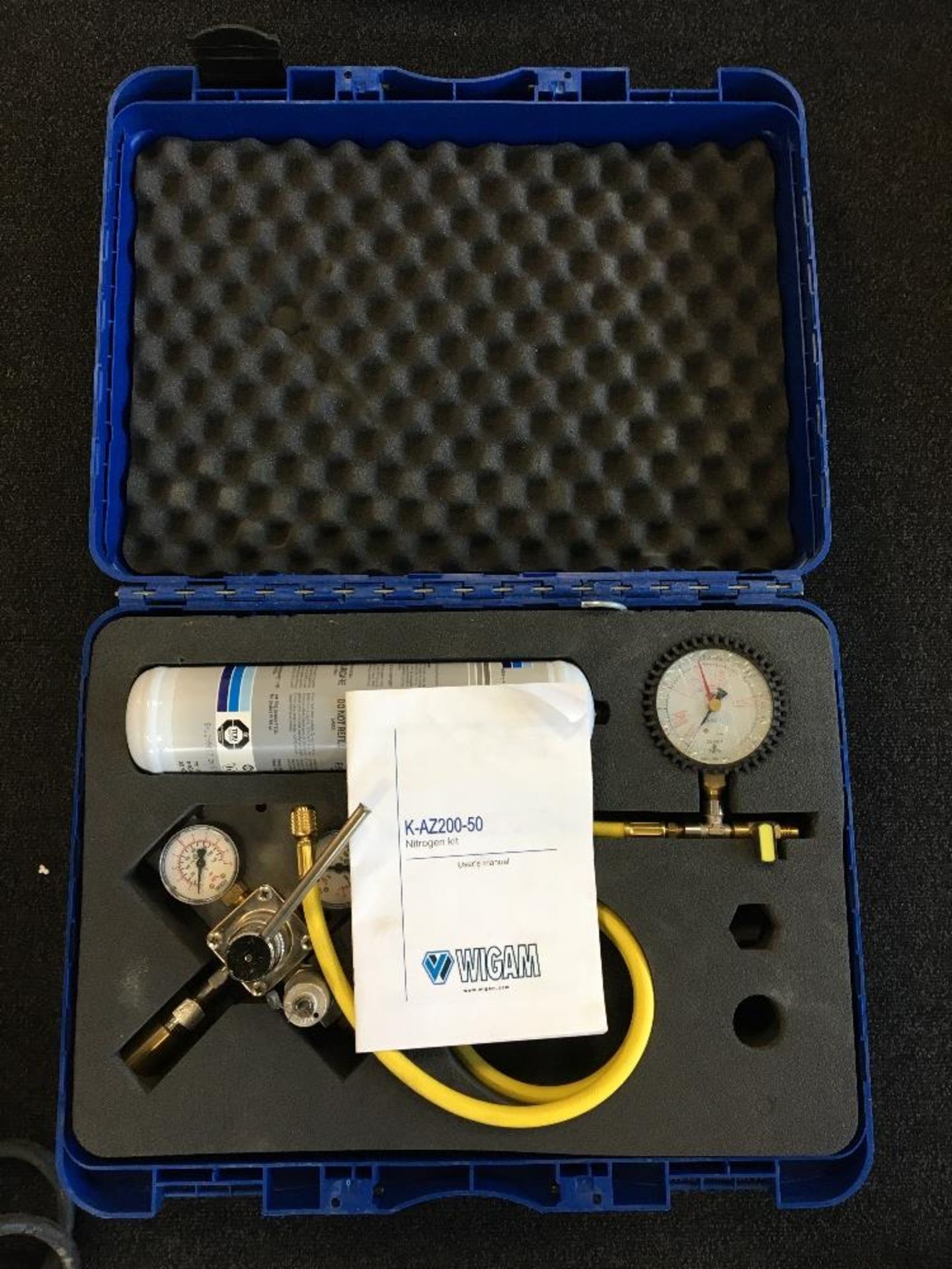 Wigam K-AZ200-50 Nitrogen kit part complete with carry case - Image 3 of 4