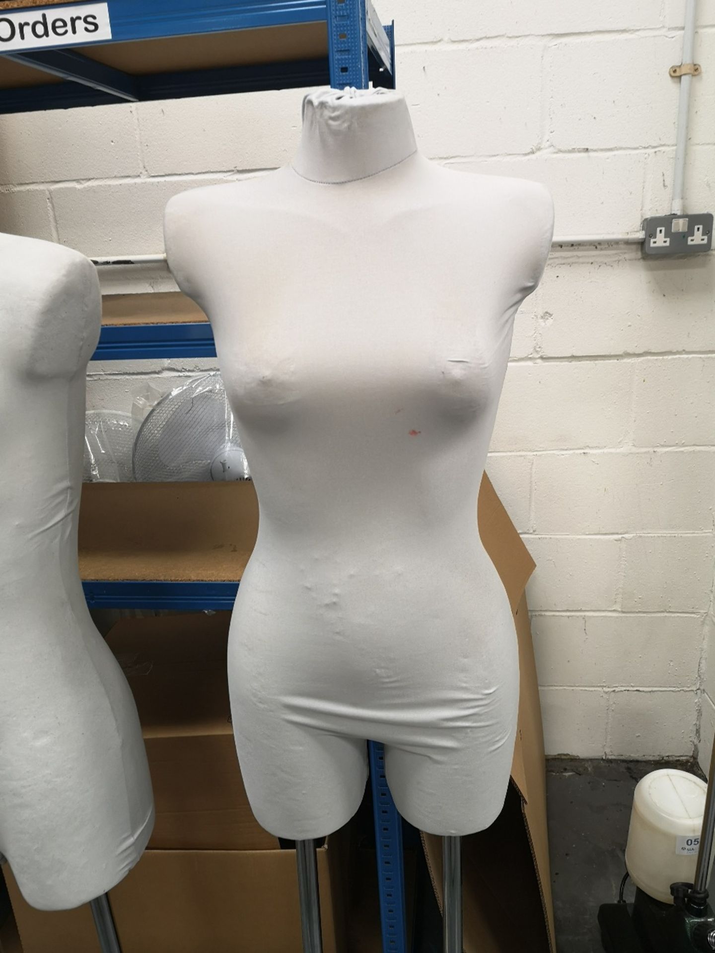 (2) Mannequins Torsos on Stands - Image 3 of 3