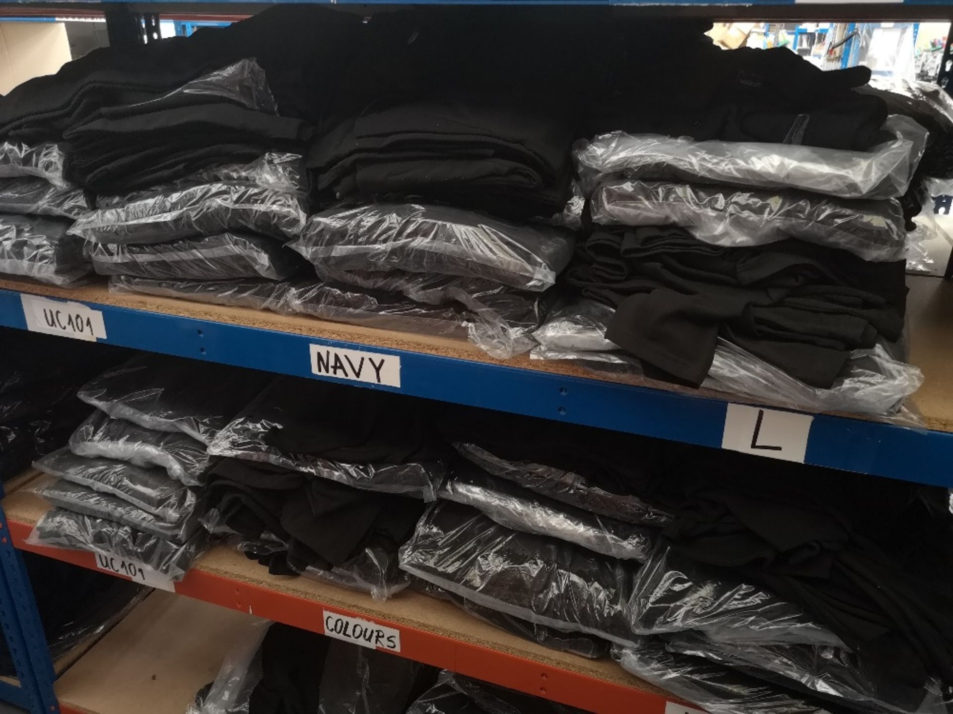 Quantity of Uneek Black Polo Shirts - Image 2 of 3