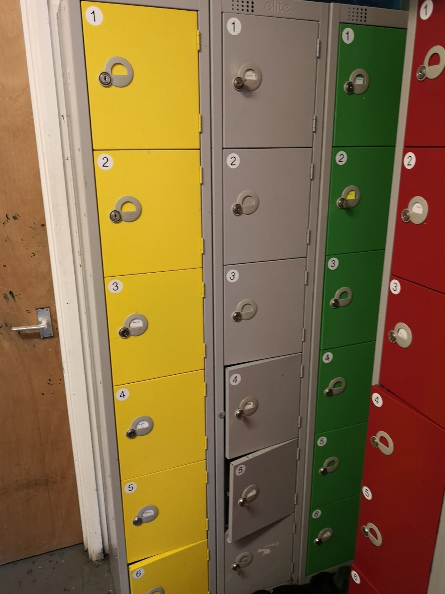 (6) Six Door Lockers - Image 2 of 3