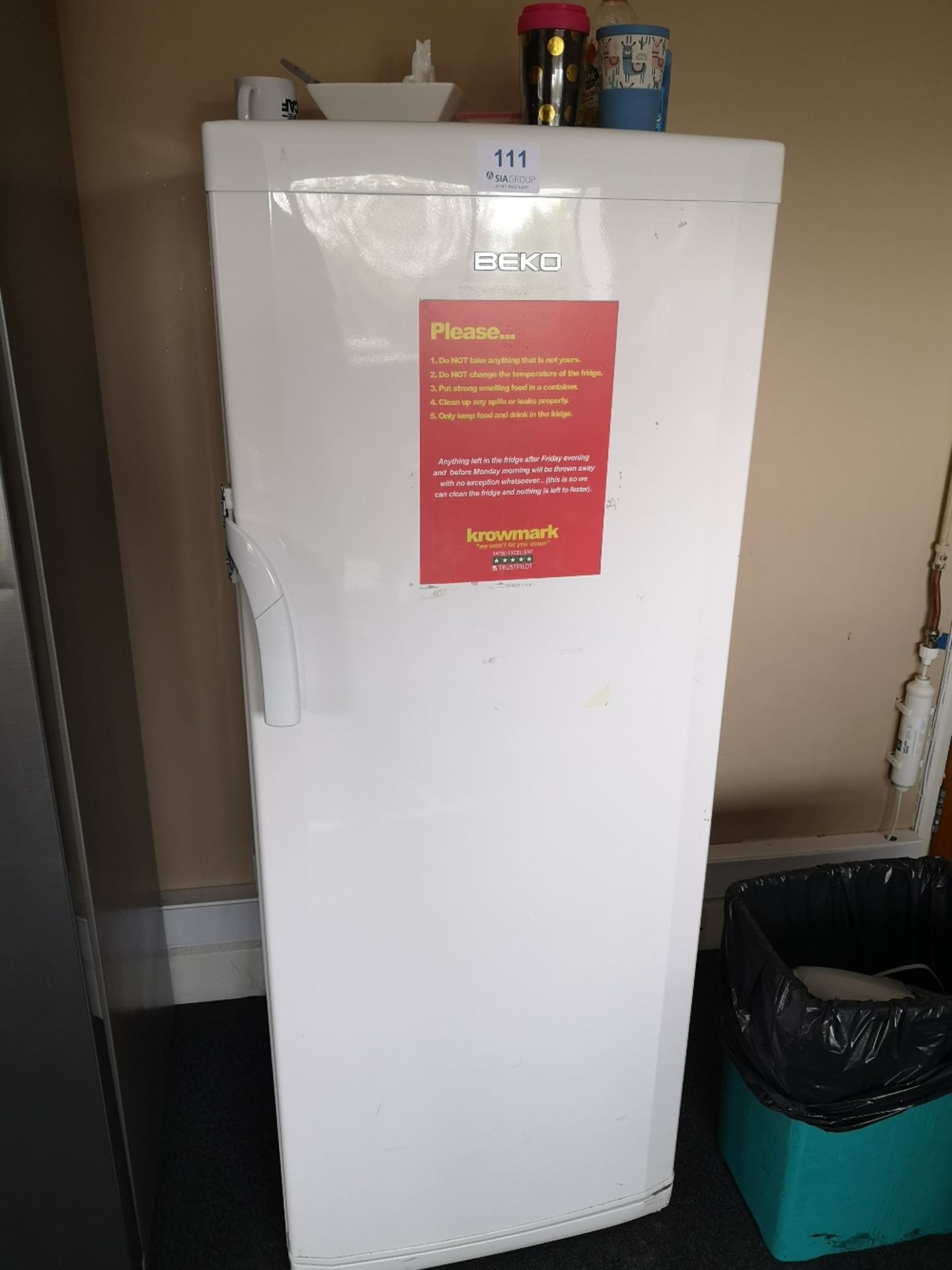 Beko A-Class Single Door Refrigerator