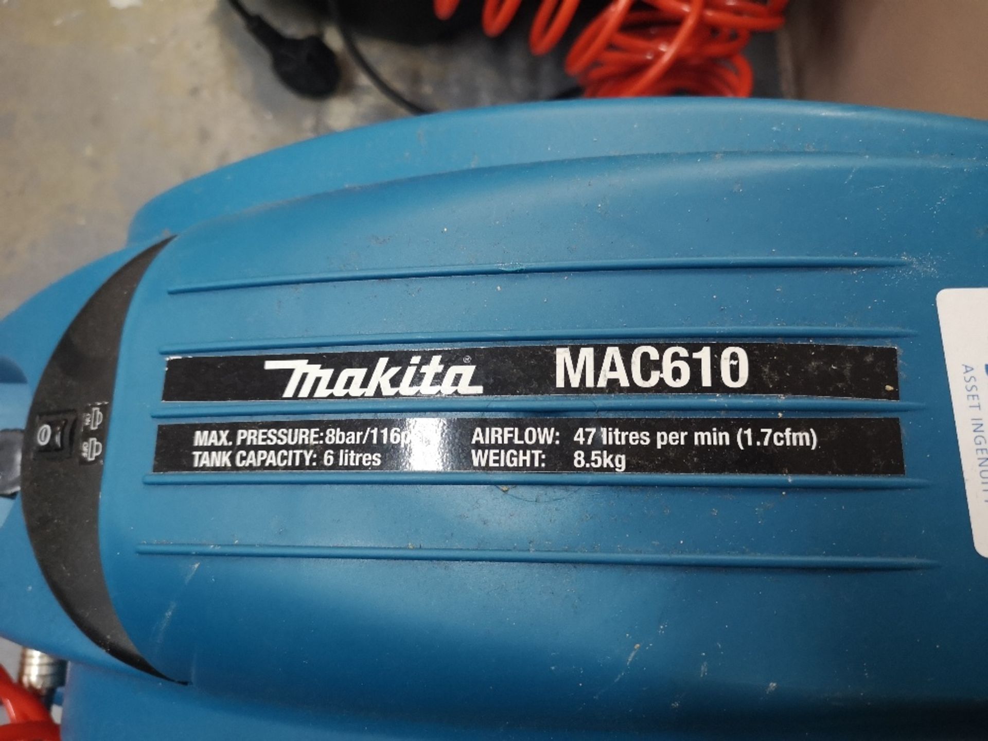 Makita MAC610 Air Compressor - Image 2 of 3