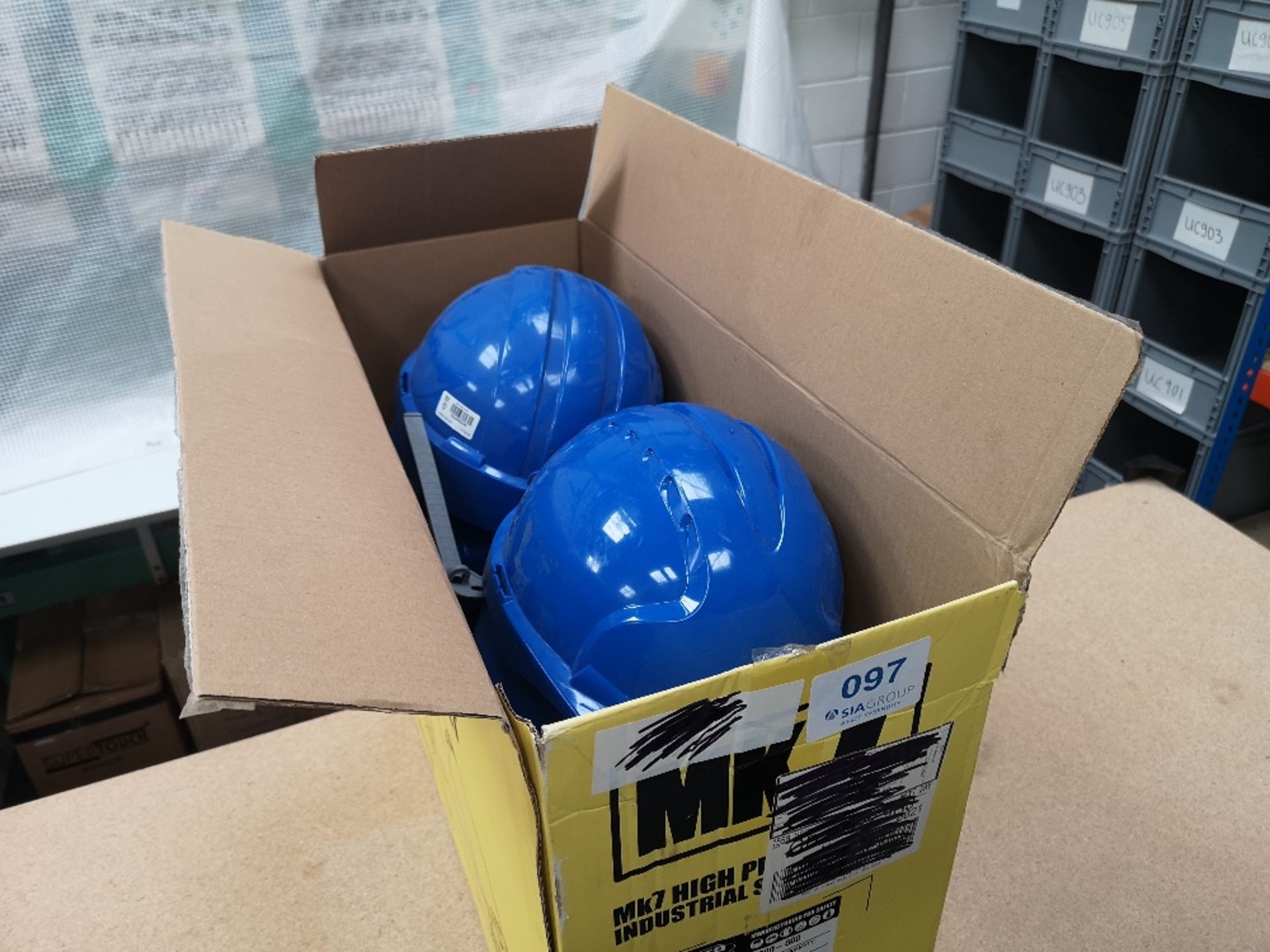 (10) JSP Safety Helmets