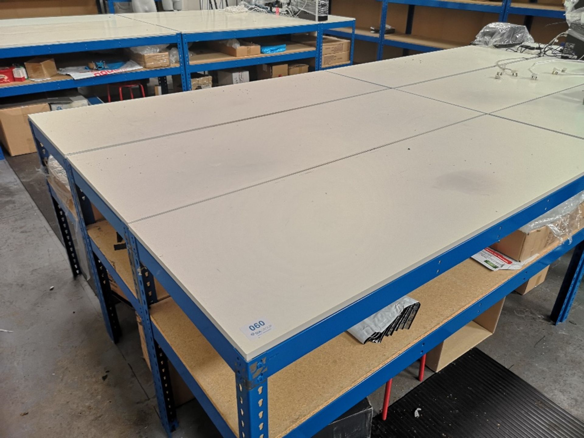 (3) Two Tier Boltless Packing Benches - Image 2 of 2