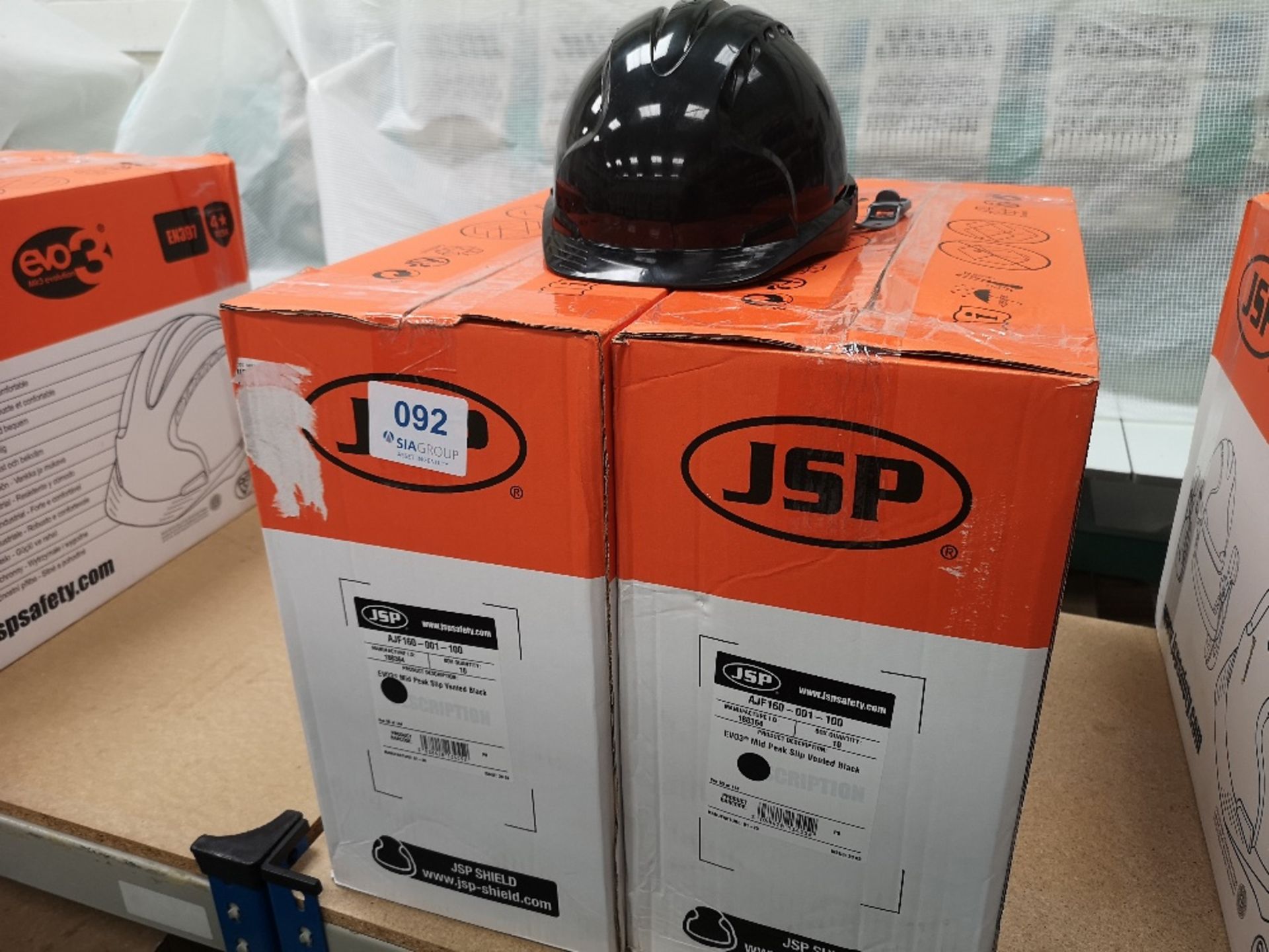 (20) JSP Evo 3 Safety Helmets