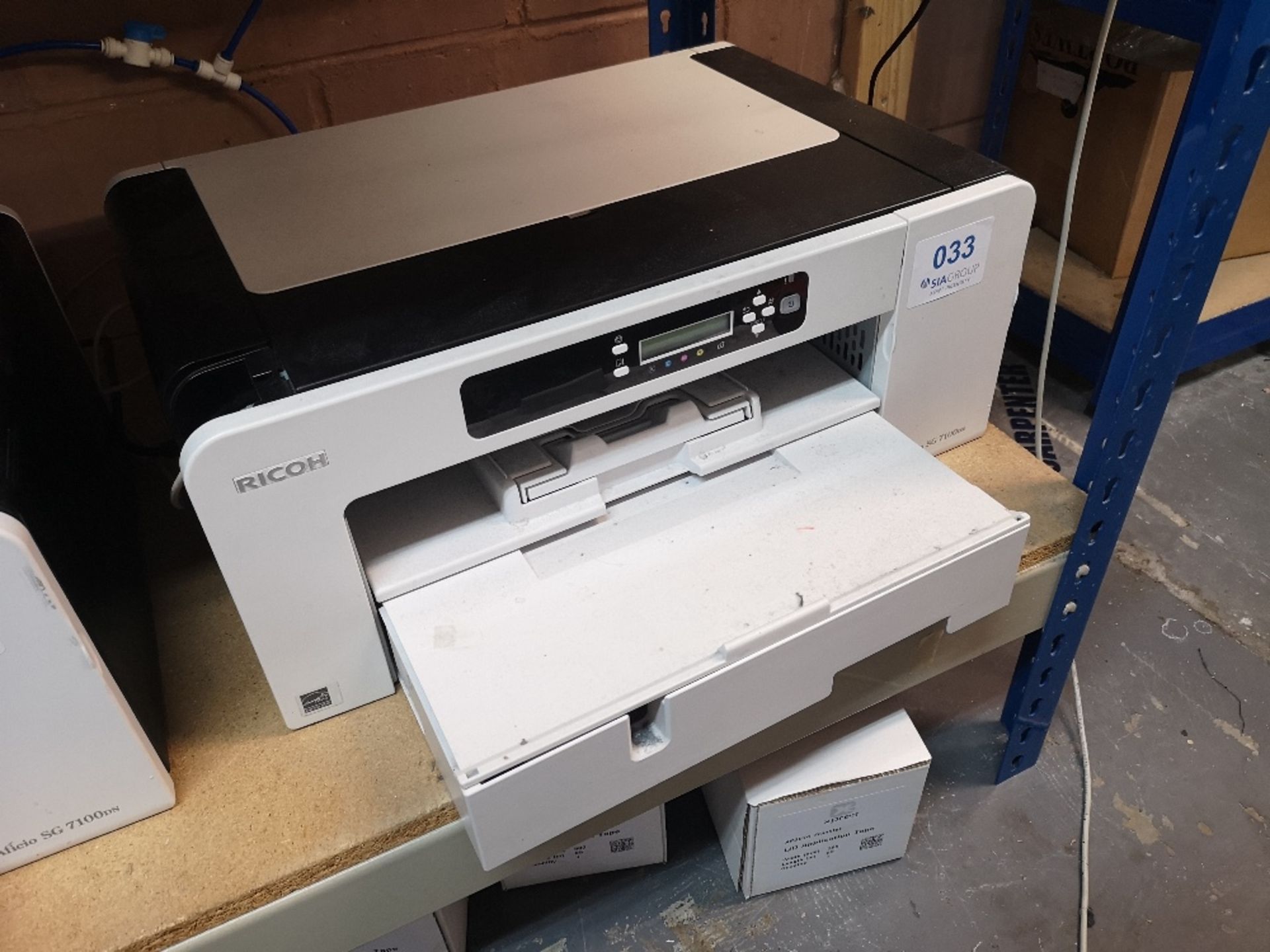 Ricoh SG 7100dn A3 Geljet Printer - Image 2 of 2