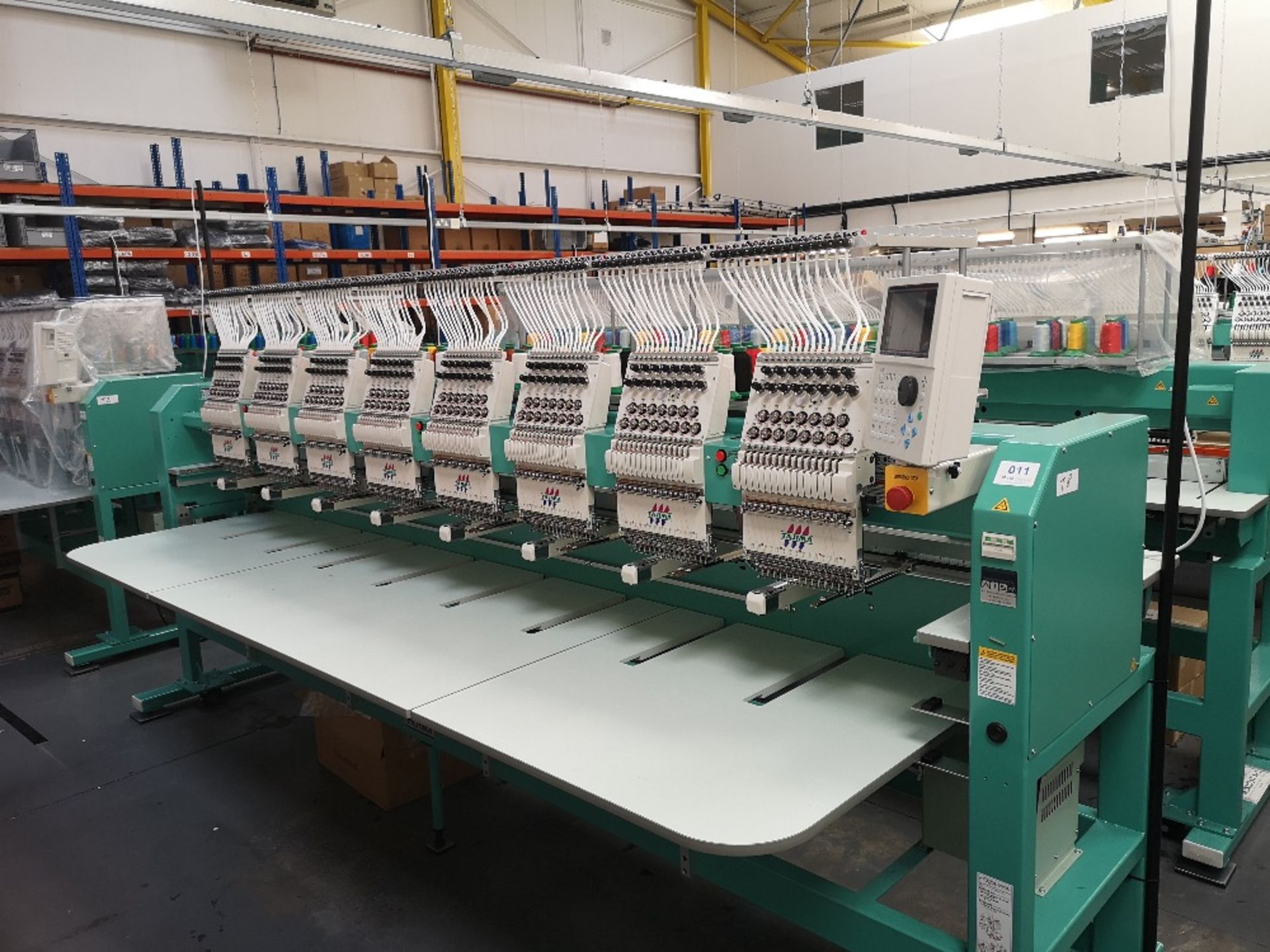 Tajima TFMX-II C1508 Electronic Multi Head Automatic Embroidery Machine (2019)