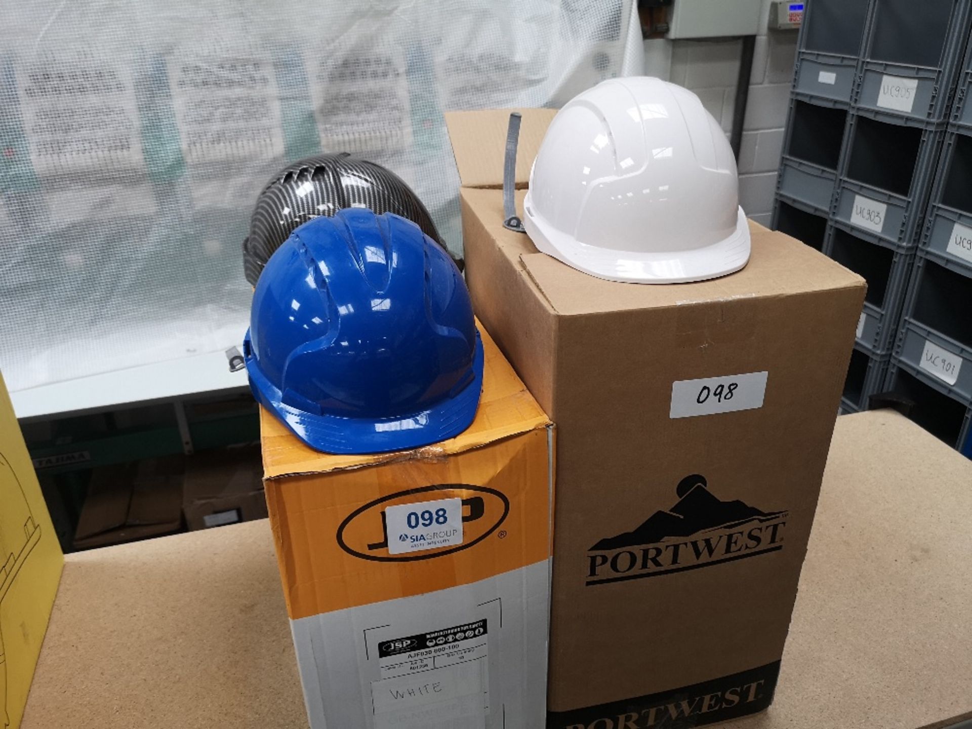 (12) JSP Safety Helmets