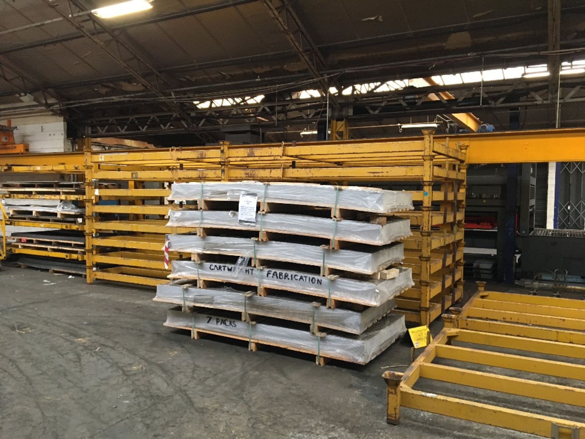 (8) Heavy Duty Steel Stillages - Image 2 of 3