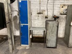 Steel Fabricated Cabinet, Table & Locker