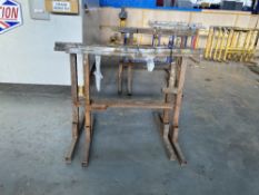 (2) Steel Trestles