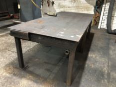 Heavy Duty Fabricated Welding Table