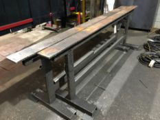 (2) Heavy Duty Steel Trestles