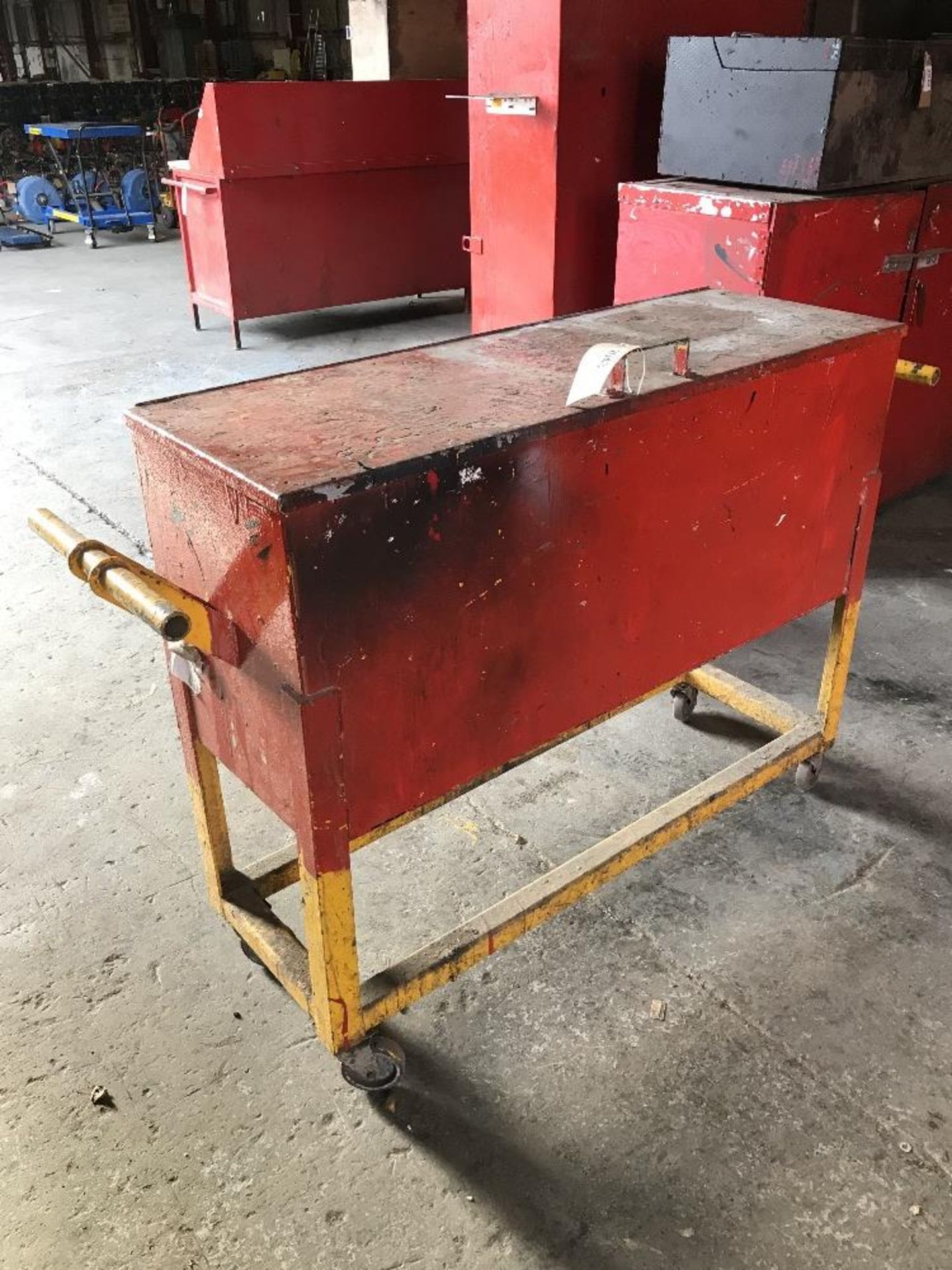 Mobile Steel Framed Storage Box