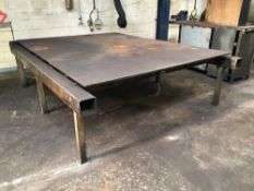 Heavy Duty Steel Welding Table