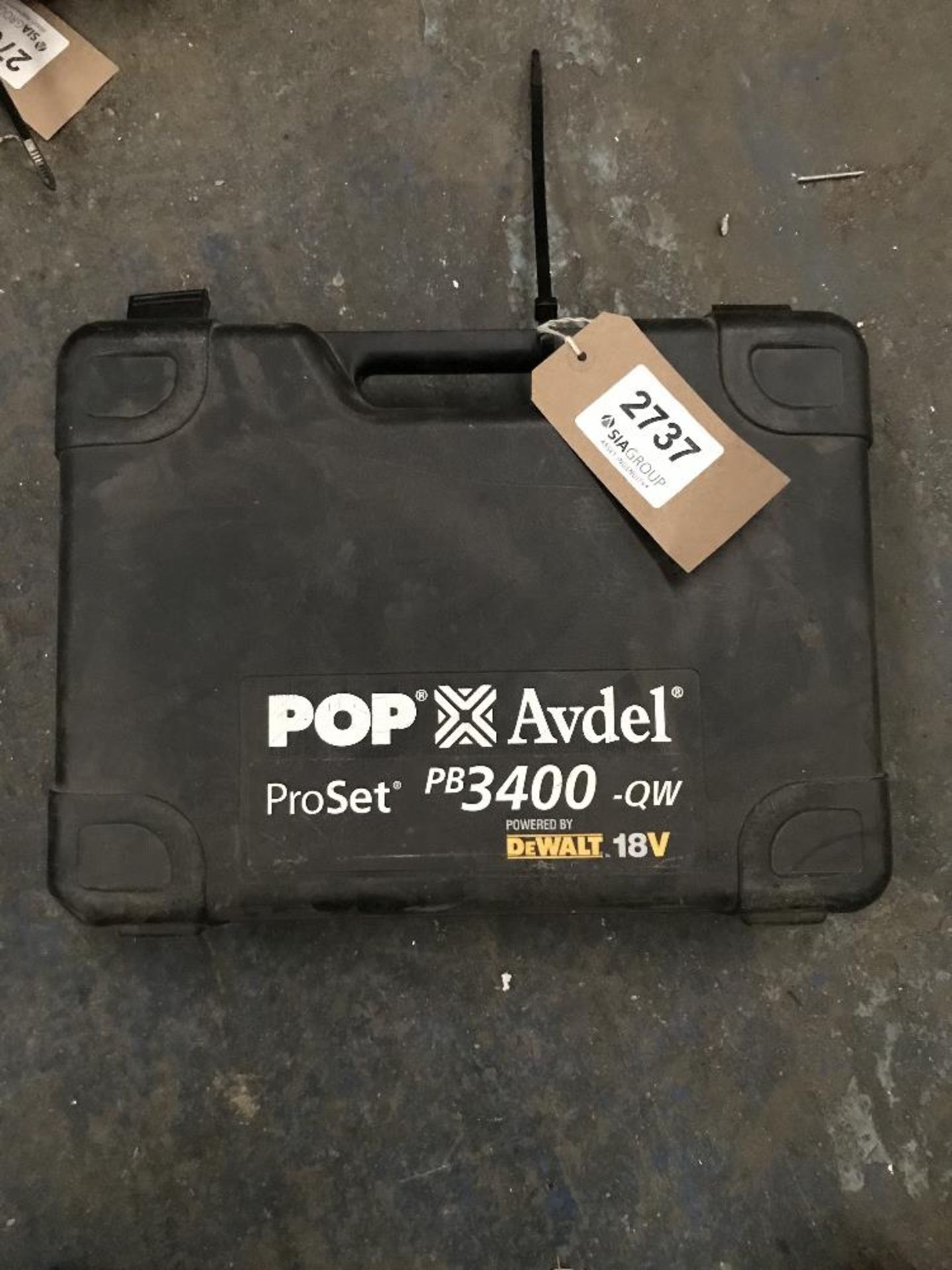 Pop Avdel Proset Rechargable Rivetor - Missing Battery