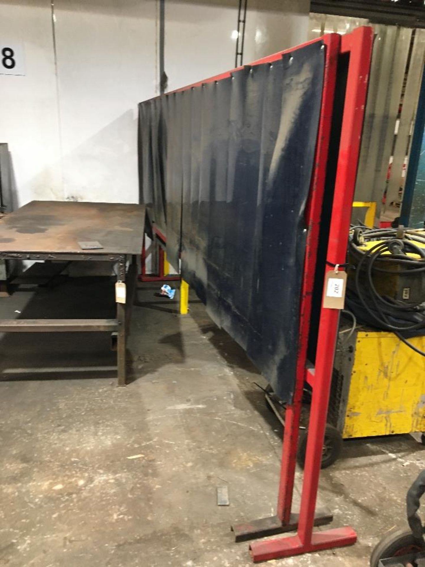 (2) Heavy Duty Welding Screens